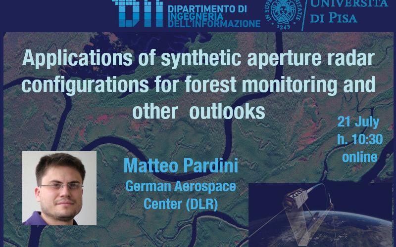 Webinar Applications of synthetic aperture radar configurations for forest monitoring and other outlooks