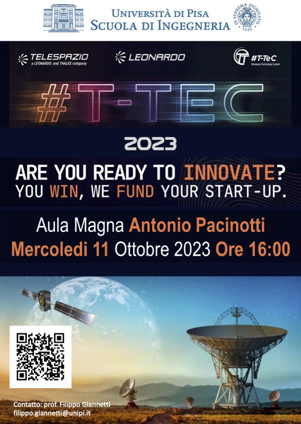 Il Telespazio Technology Contest fa tappa a Pisa